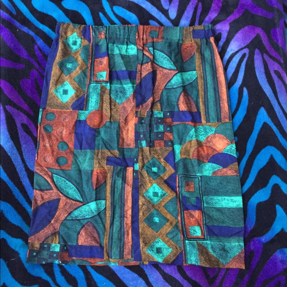 Vintage tribal skirt